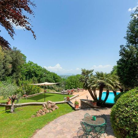 Villa Carolina - Piscina E Parco Panoramico Campagnano Di Roma Exteriör bild