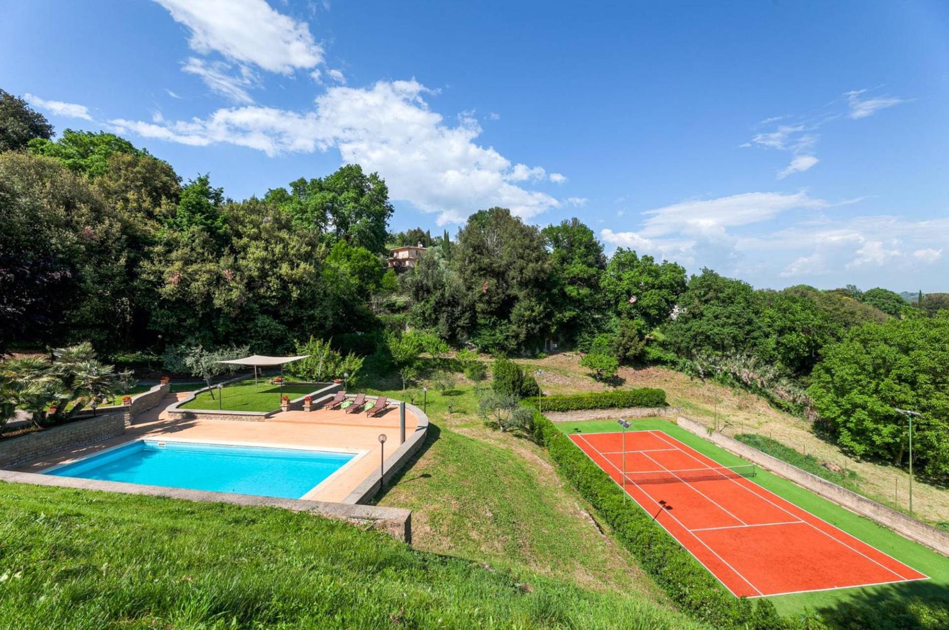 Villa Carolina - Piscina E Parco Panoramico Campagnano Di Roma Exteriör bild