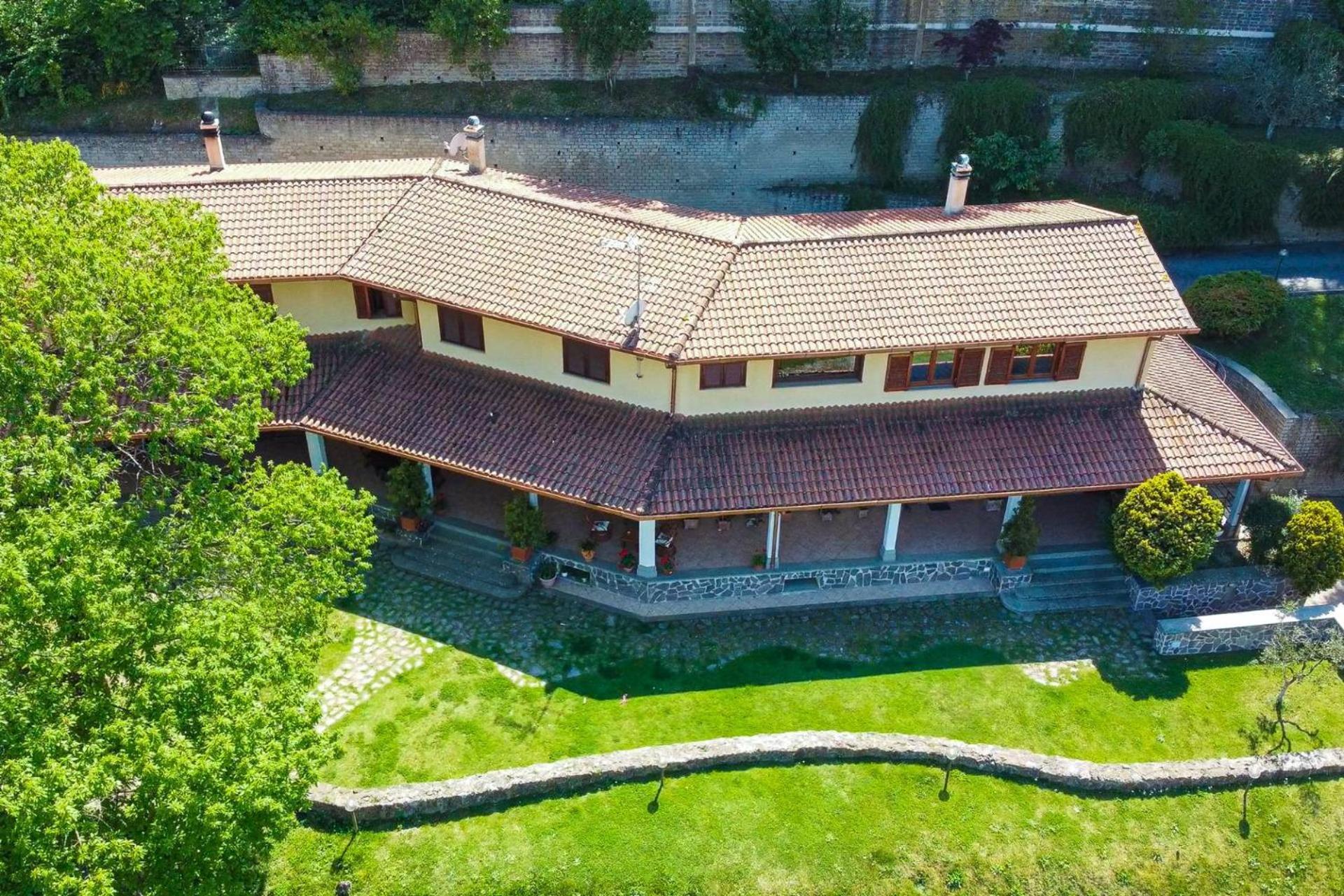 Villa Carolina - Piscina E Parco Panoramico Campagnano Di Roma Exteriör bild